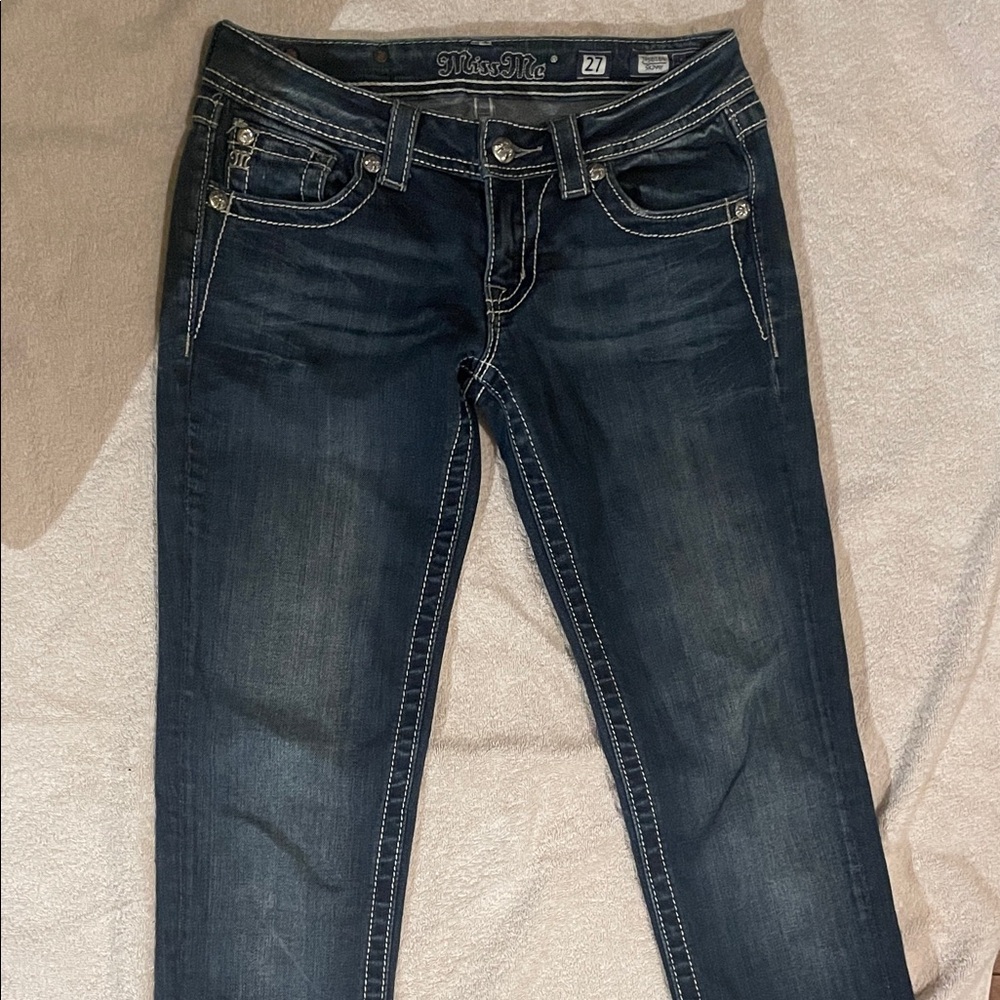 Miss Me Women's dark blue bootcut Jeans